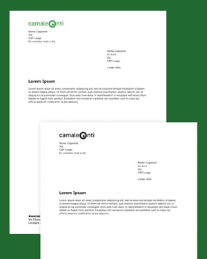Template carte intestate